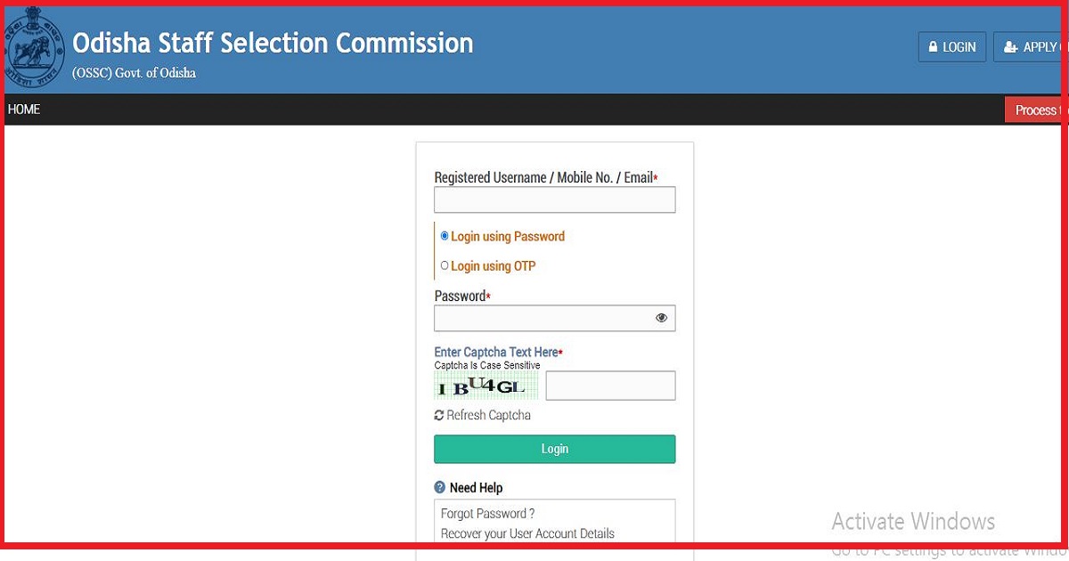 OSSC Jr Clerk Skill Test Admit Card 2022