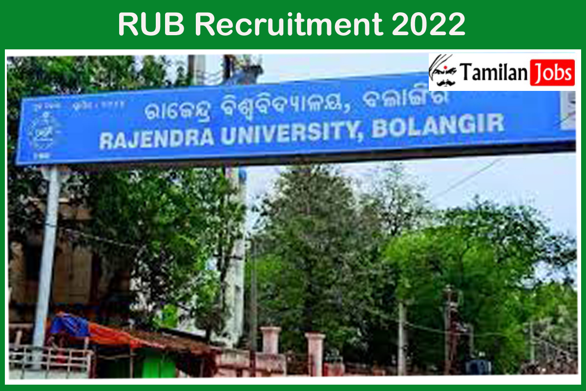 Rub Recruitment 2022