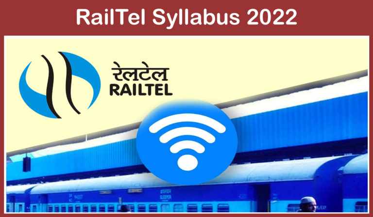 RailTel Syllabus 2022