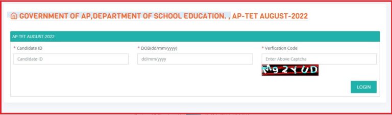 AP TET Hall Ticket 2022 Download Released, Check Exam Dates & Time Here @ aptet.apcfss.in