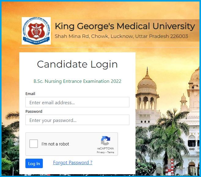 KGMU B.Sc Nursing Admit Card 2022 Out Check Nursing Entrance Date Here @ kgmu.org