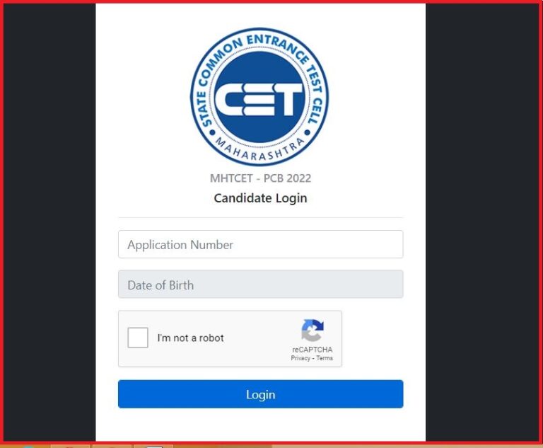MHT CET PCB Admit Card 2022 Out Check PCB Exam Date & Link Available Here