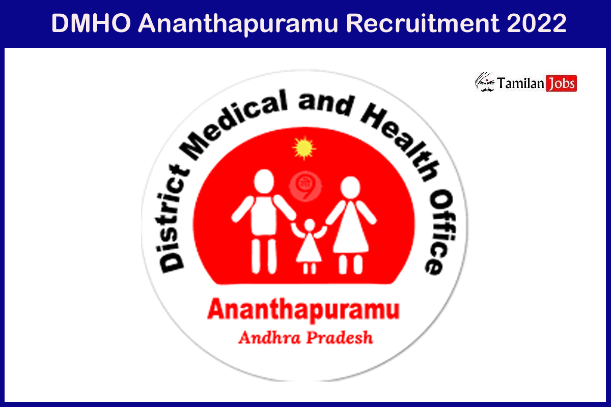 DMHO Ananthapuramu Recruitment 2022