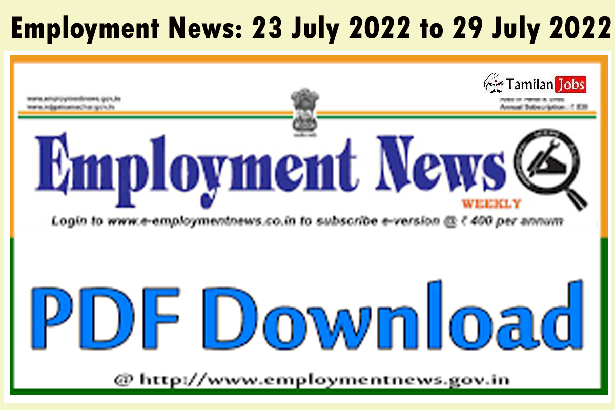 Employment News