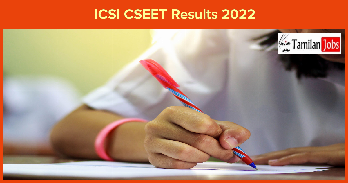 Icsi Cseet Results 2022