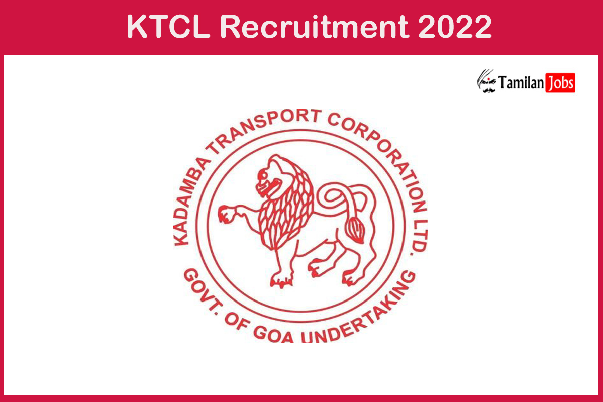 KTCL Recruitment 2022