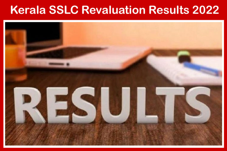 Kerala SSLC Revaluation Results 2022