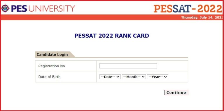 PESSAT Result 2022 (OUT) @www.pessat.com Download Scorecard & Rank Card Here