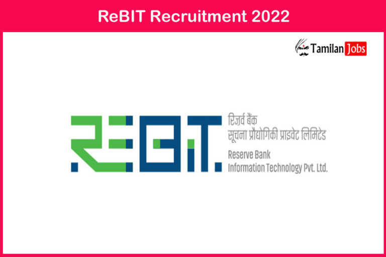 ReBIT Recruitment 2022