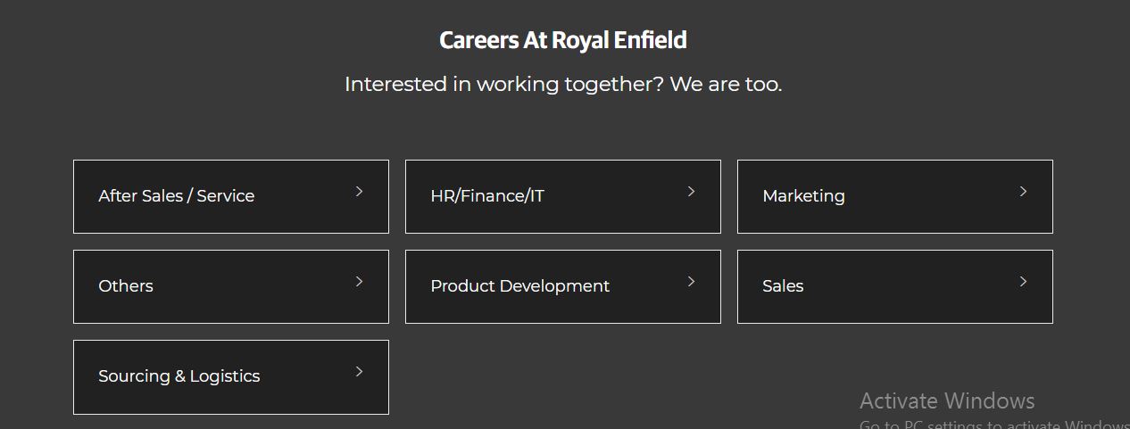 Royal Enfield Current Job Openings - Tamilan Jobs Royal Enfield Current Job Openings