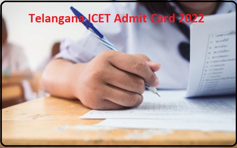 Telangana ICET Admit Card 2022