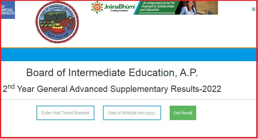 AP Inter Supplementary Result 2022