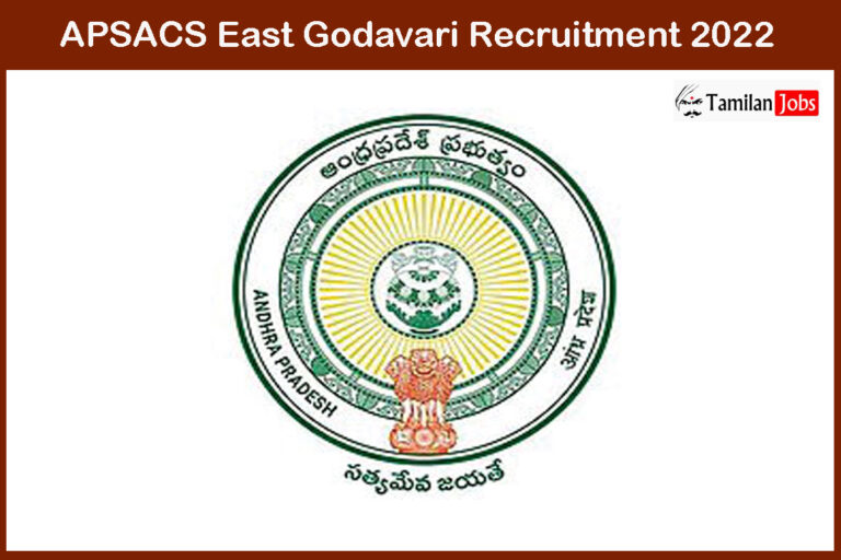 APSACS East Godavari Recruitment 2022