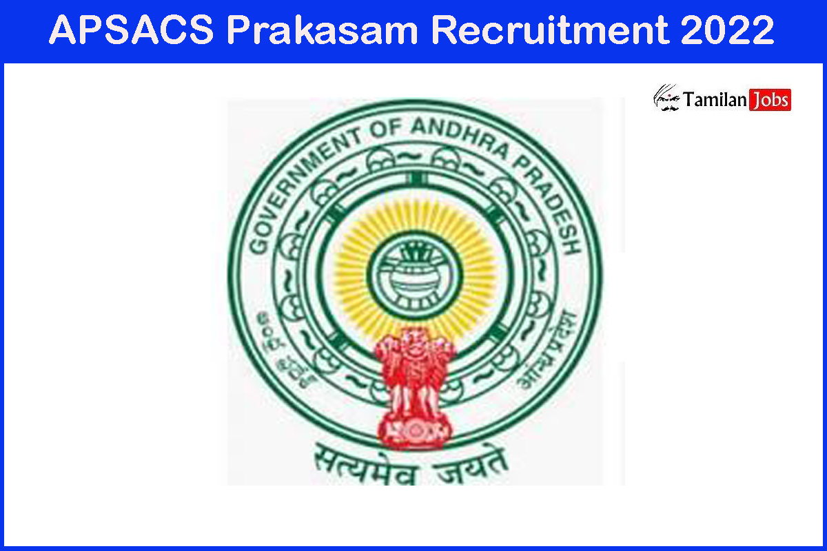 APSACS Prakasam Recruitment 2022