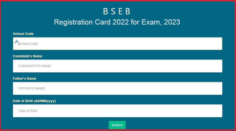 BSEB Simultala Vidyalaya 3rd Dummy Admit Card