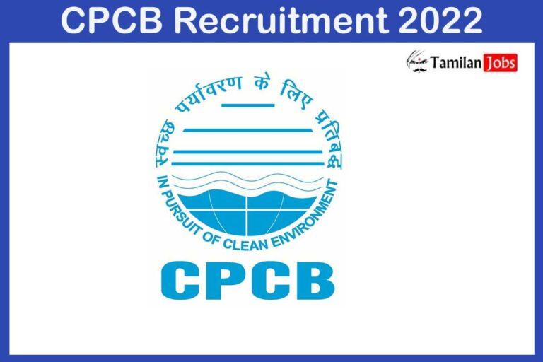 CPCB Recruitment 2022