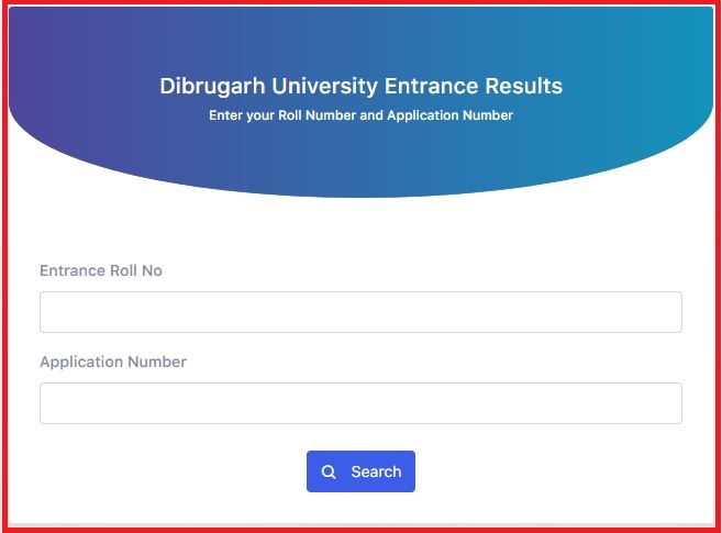 Dibrugarh University B.Ed CET Result 2022 Check DU B.ed CET Merit List Here
