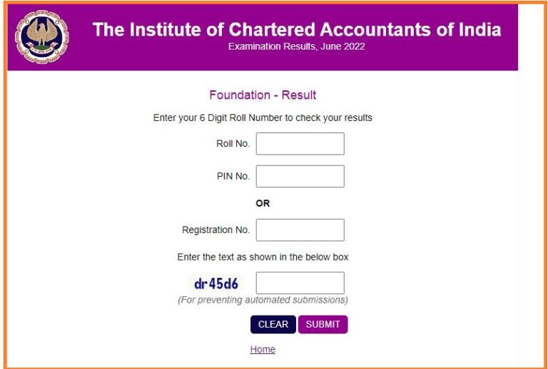 ICAI CA Foundation Result 2022 Out Check Here @ icai.org