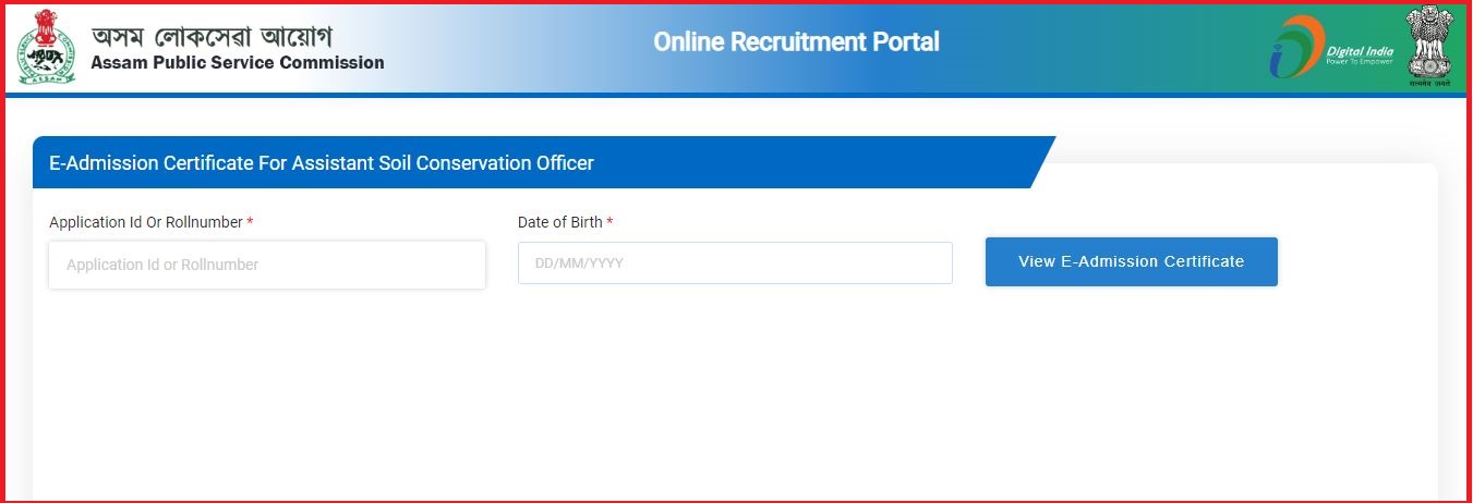 Apsc Asco Admit Card 2022 Out Download &Amp; Check Assam Assistant Soil Conservation Officer Exam Date