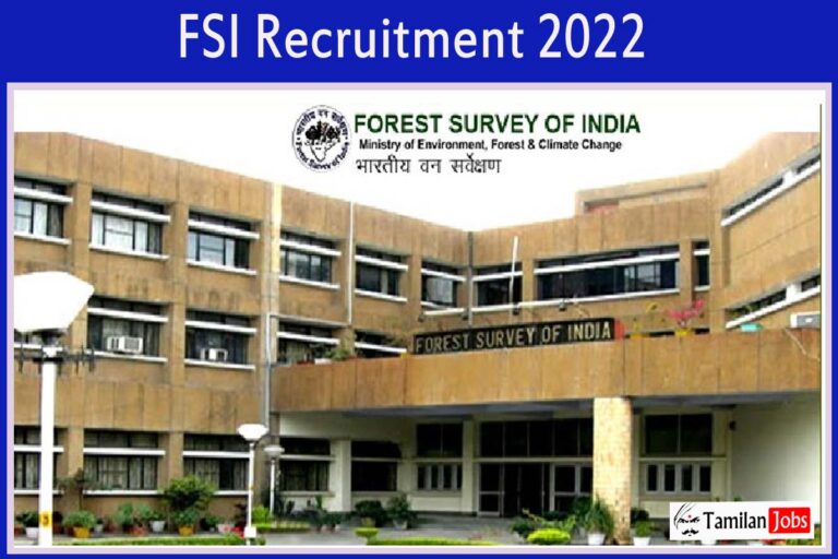 FSI Recruitment 2022