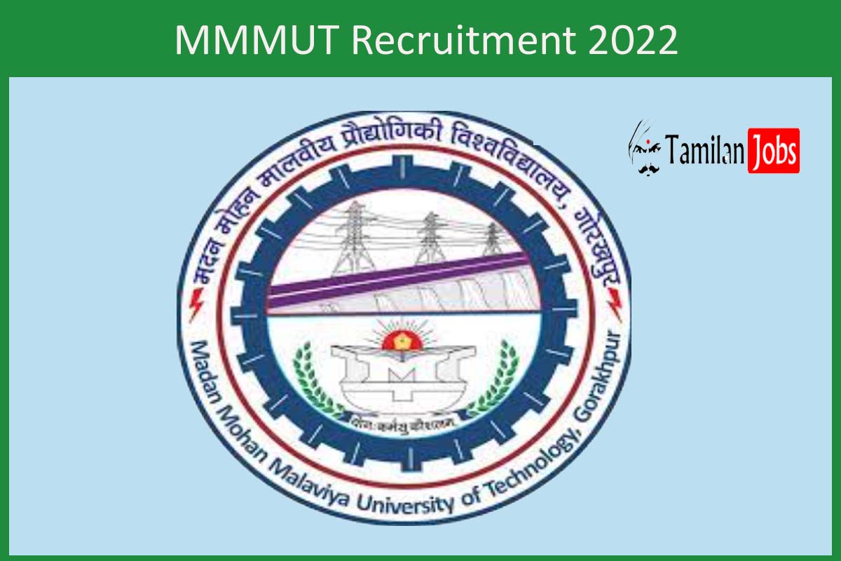 MMMUT Recruitment 2022