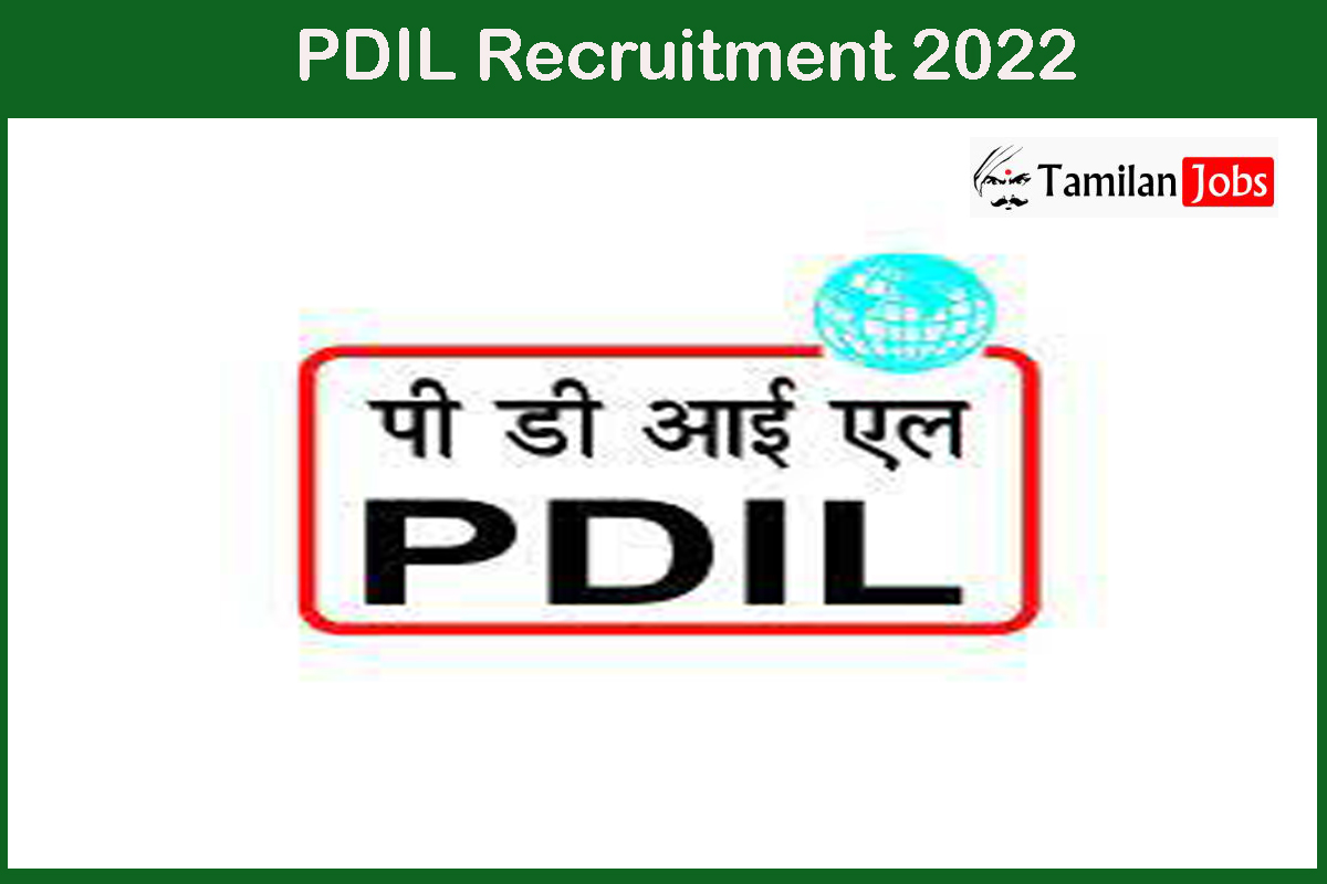 Pdil Recruitment 2022