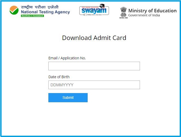 SWAYAM Exam Admit Card 2022