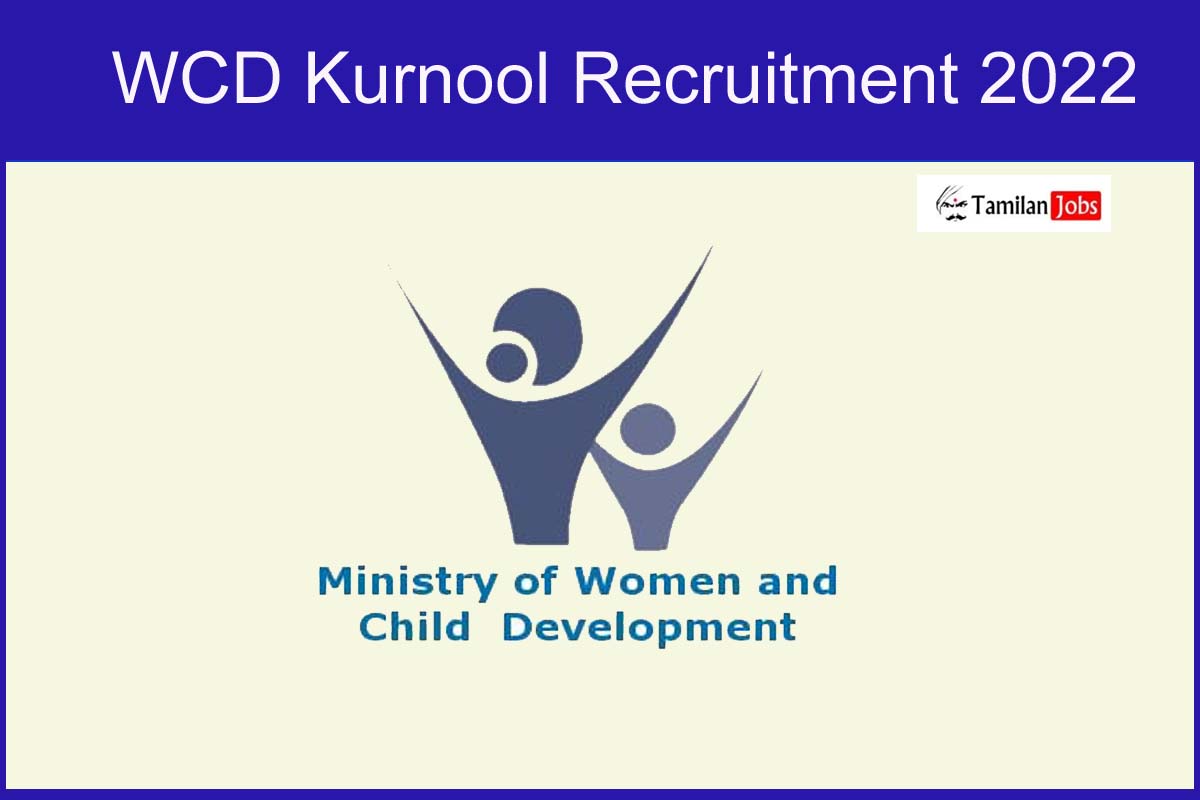 WCD Kurnool Recruitment 2022