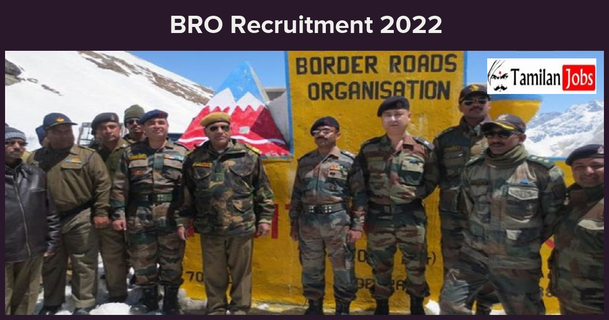 Bro Recruitment 2022-2023 - Vehicle Mechanic &Amp; Msw Mason Posts, Apply Online!