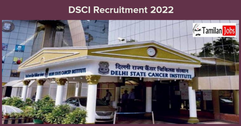 DSCI Recruitment 2022 – Junior & Senior Resident Posts, Walk-in Interview!
