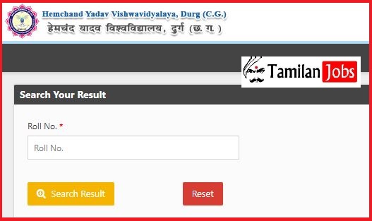 Durg University Result 2022