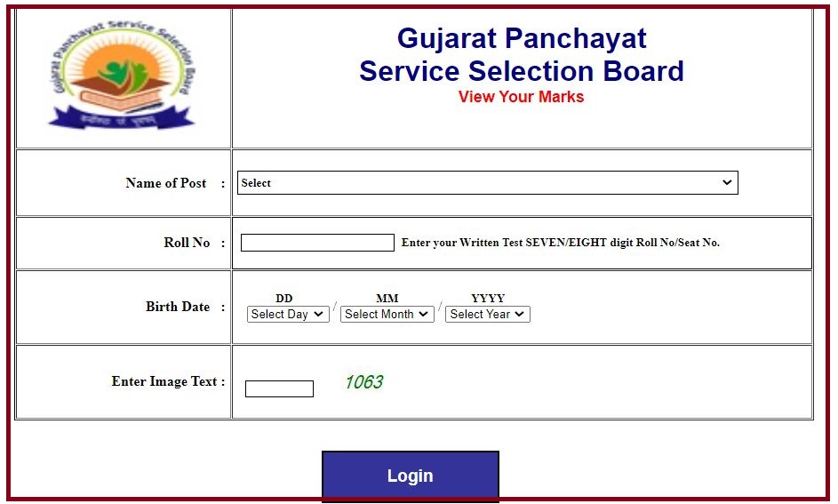 Gpssb Mphw Result 2022