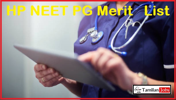HP NEET PG Merit List 2022