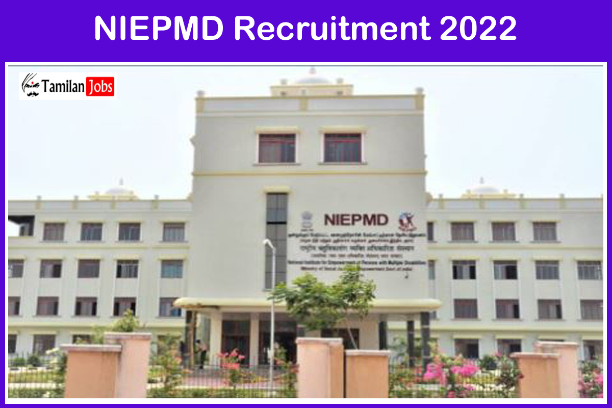 NIEPMD Recruitment 2022