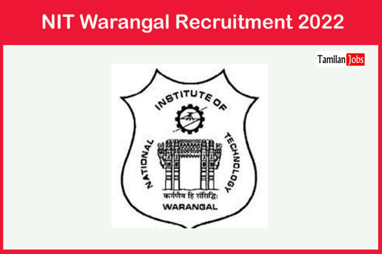 NIT-Warangal-Recruitment-2022