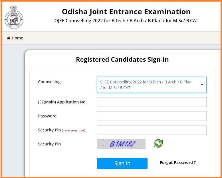 OJEE Seat Allotment Result 2022