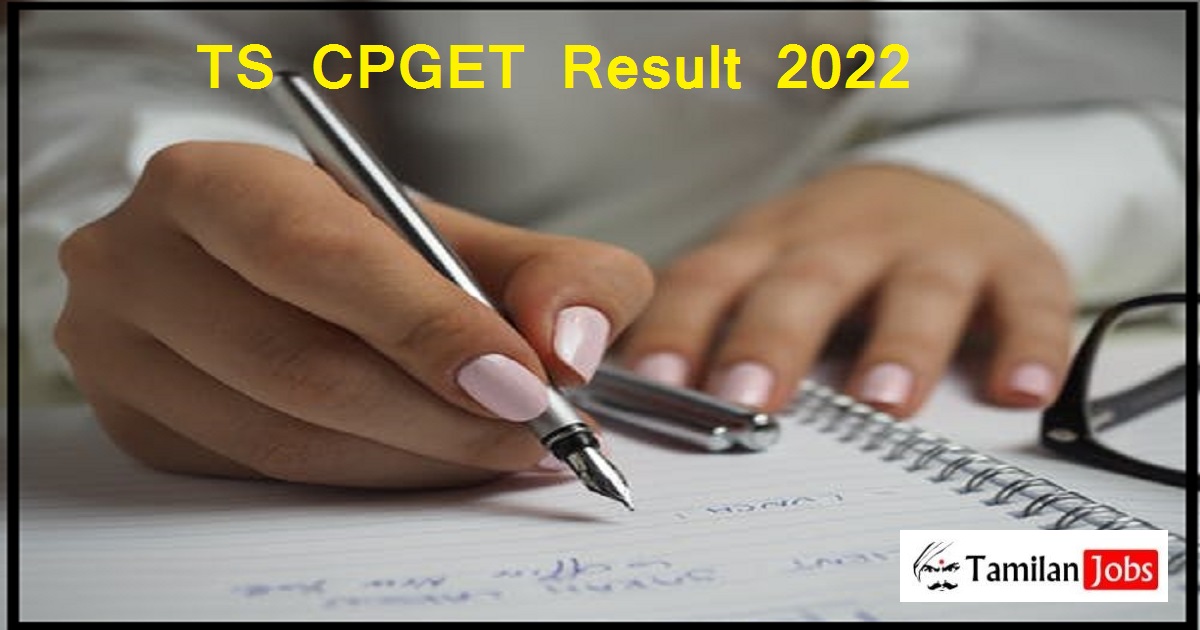 TS CPGET Result 2022