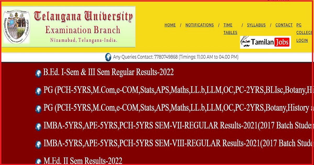 TU Degree Result 2022