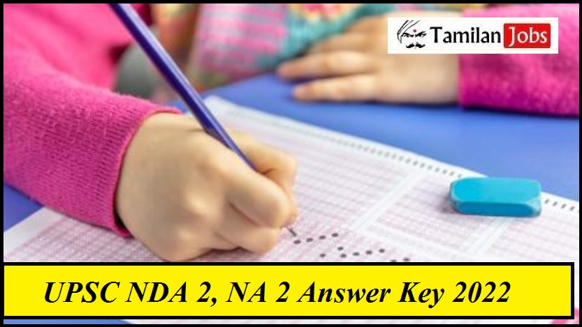 UPSC NDA 2, NA 2 Answer Key 2022