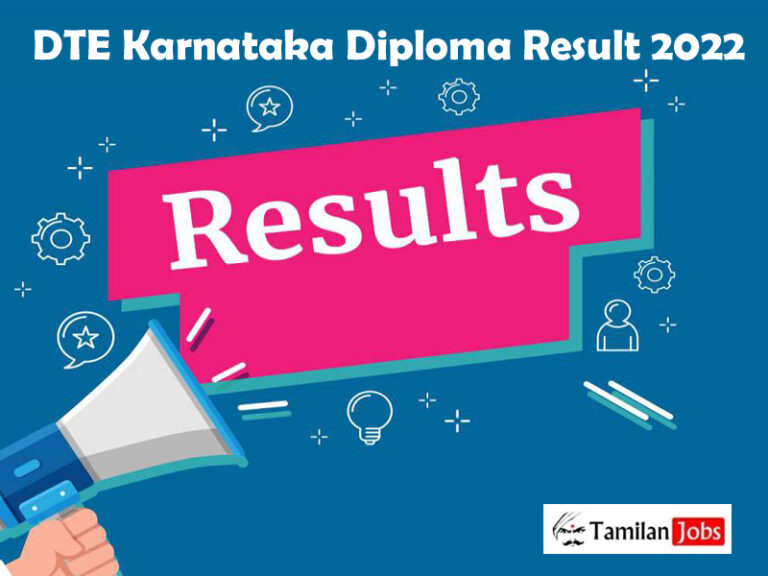DTE Karnataka Diploma Result 2022