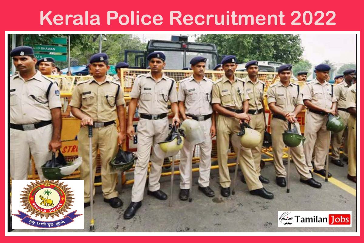 Kerala Police Recruitment 2022