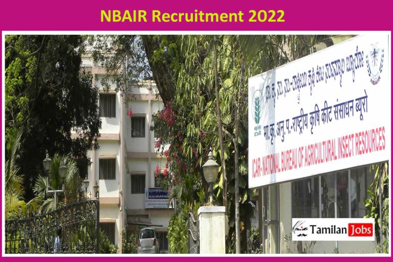 NBAIR Recruitment 2022