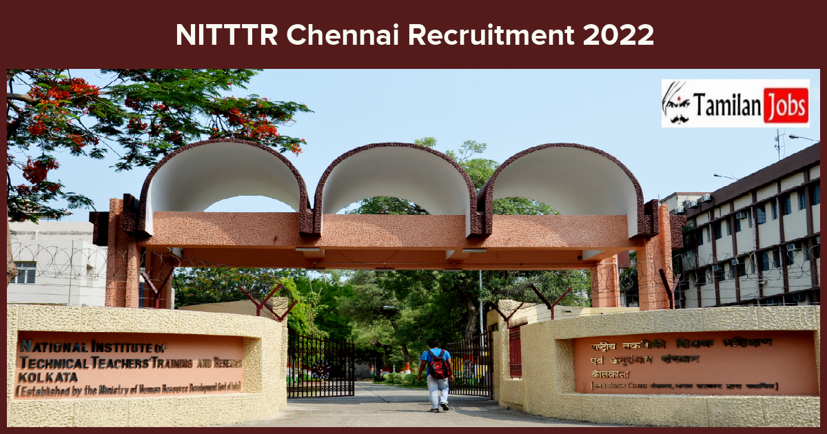 NITTTR-Chennai-Recruitment-2022