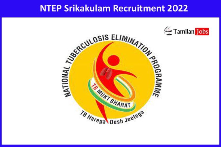NTEP Srikakulam Recruitment 2022