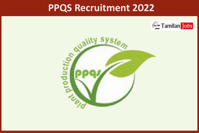 PPQS Recruitment 2022