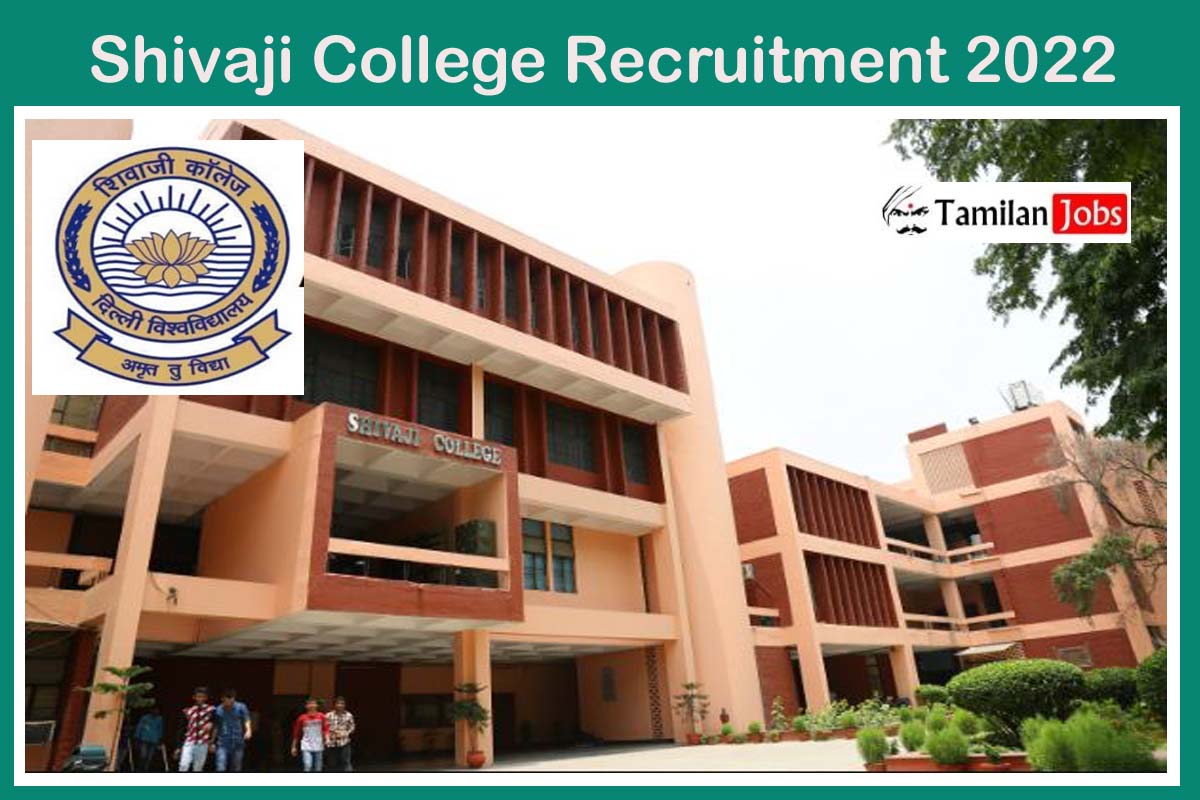Shivaji College Recruitment 2022