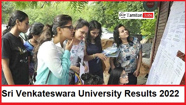 Sri Venkateswara University Results 2022 