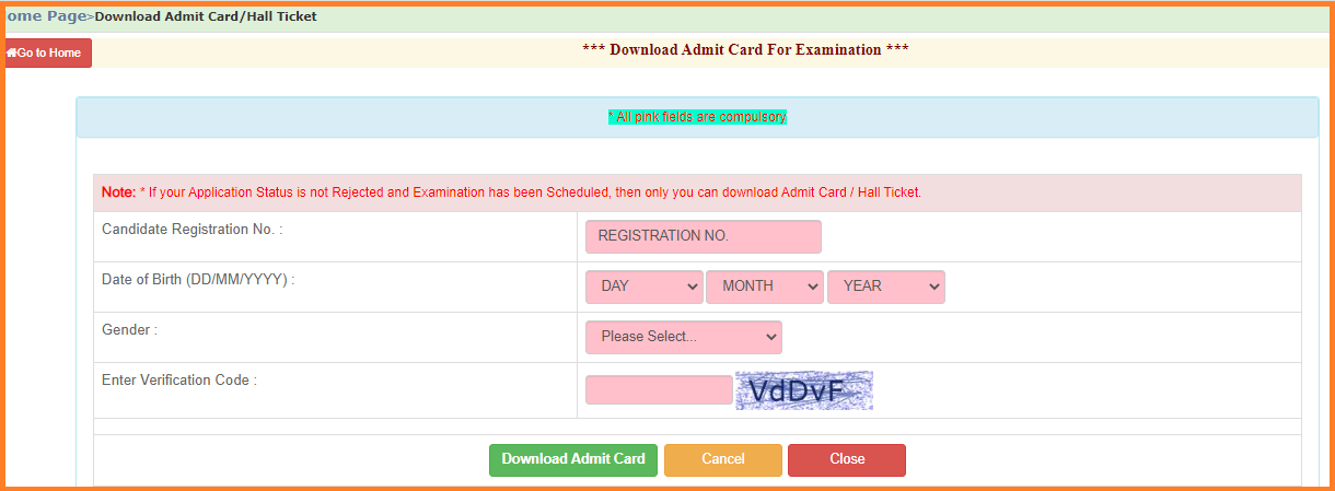 UPPSC ARO, RO Typing Test Admit Card 2022