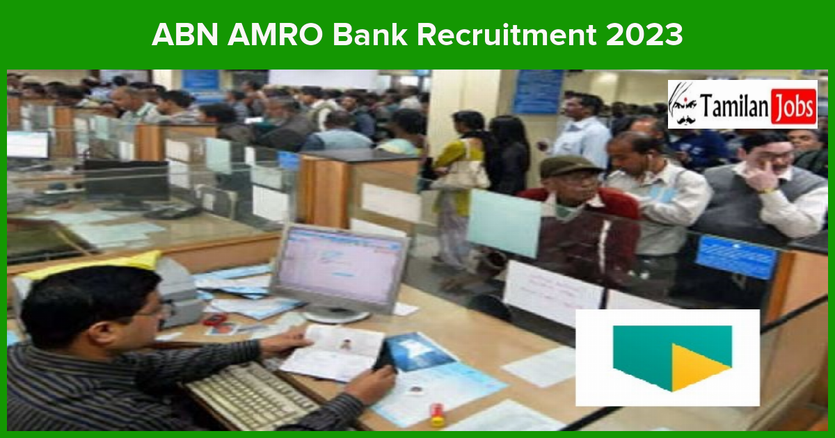 ABN AMRO Bank Recruitment 2023