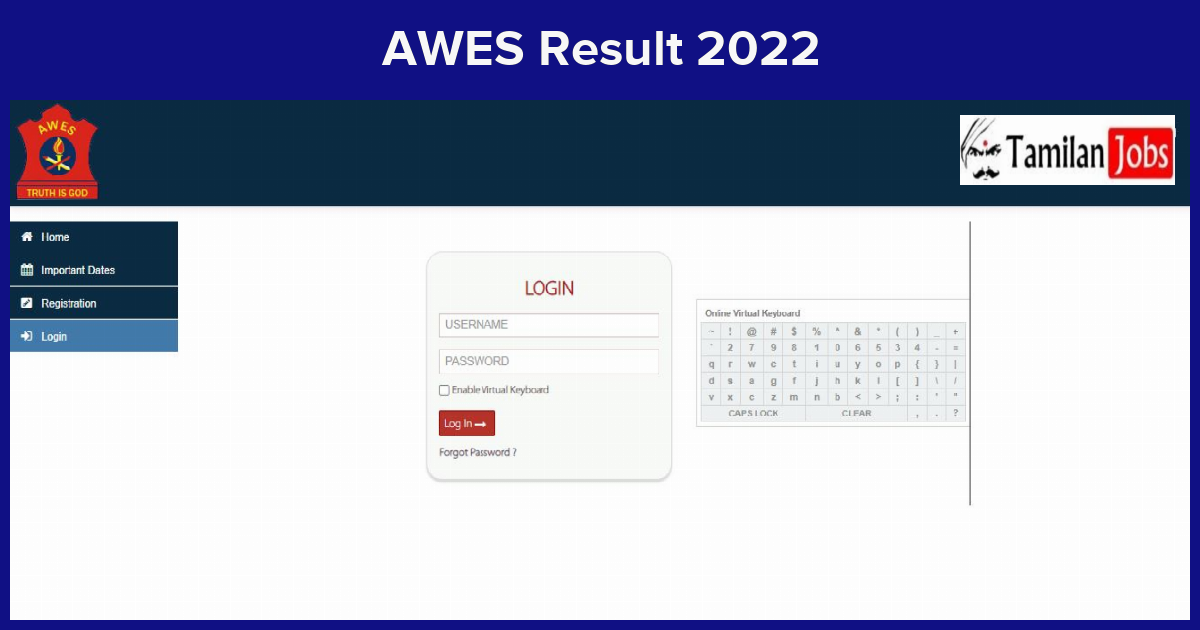 Awes Result 2022